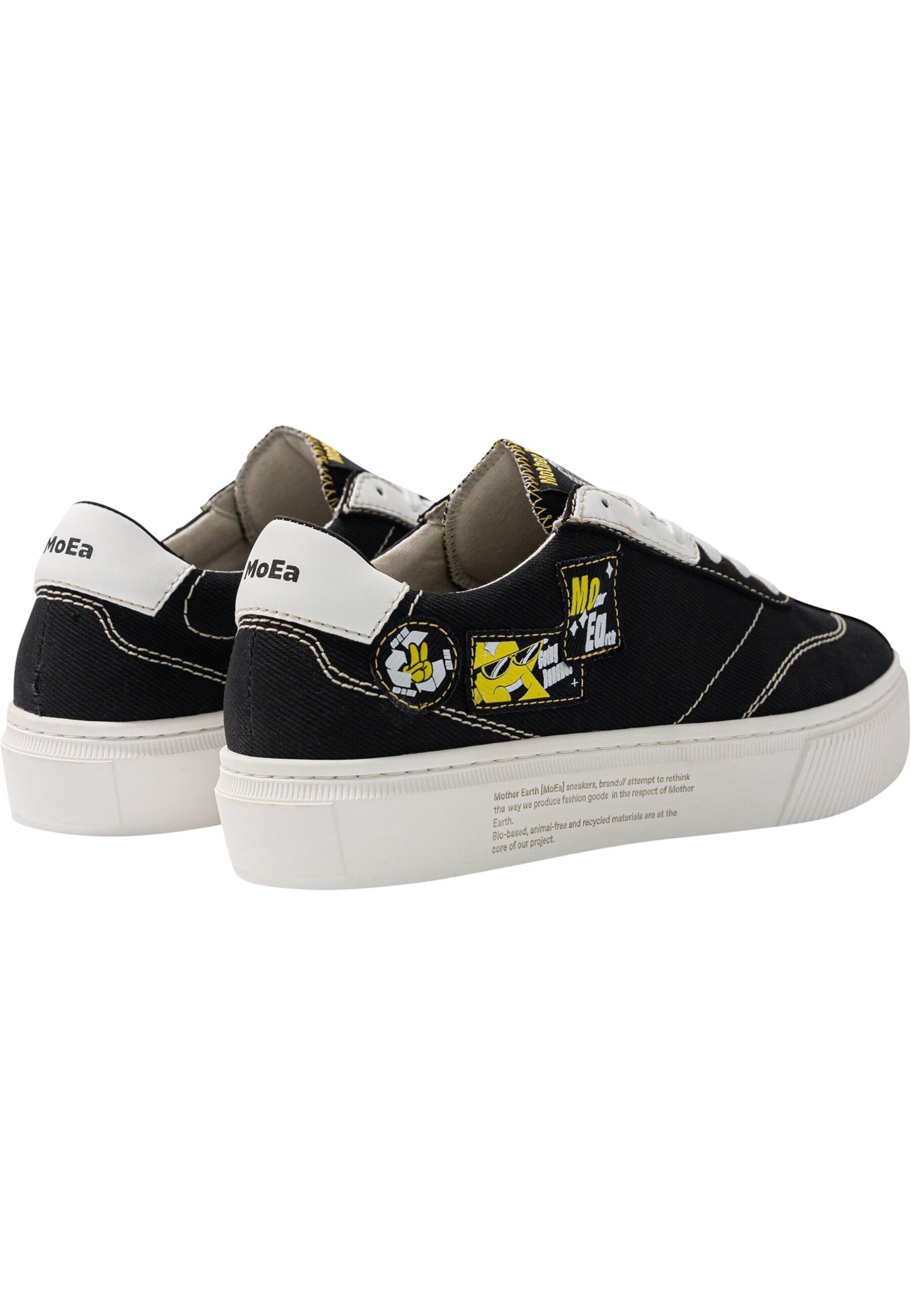 Sneaker bassa 'Gen4 - Banana' di MoEa in nero