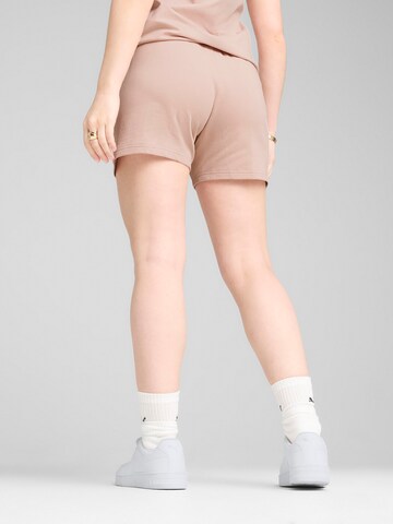 Regular Pantalon 'Ess' PUMA en rose
