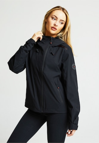 Giacca di mezza stagione di Zavetti Canada in nero: frontale