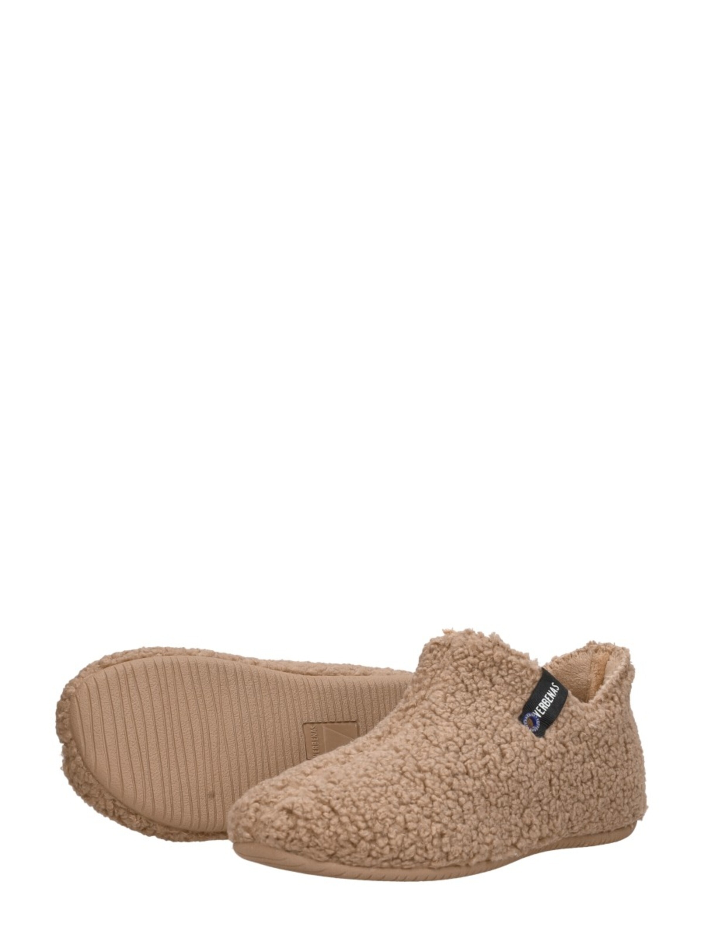 VERBENAS Huisschoenen 'Yoi' in Bruin