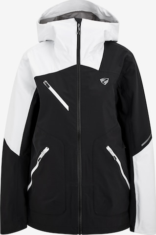 ZIENER Athletic Jacket 'NAIE' in Black: front