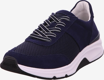 Baskets basses GABOR en bleu : devant