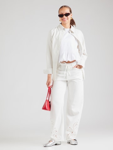 Loosefit Jean rag & bone en blanc