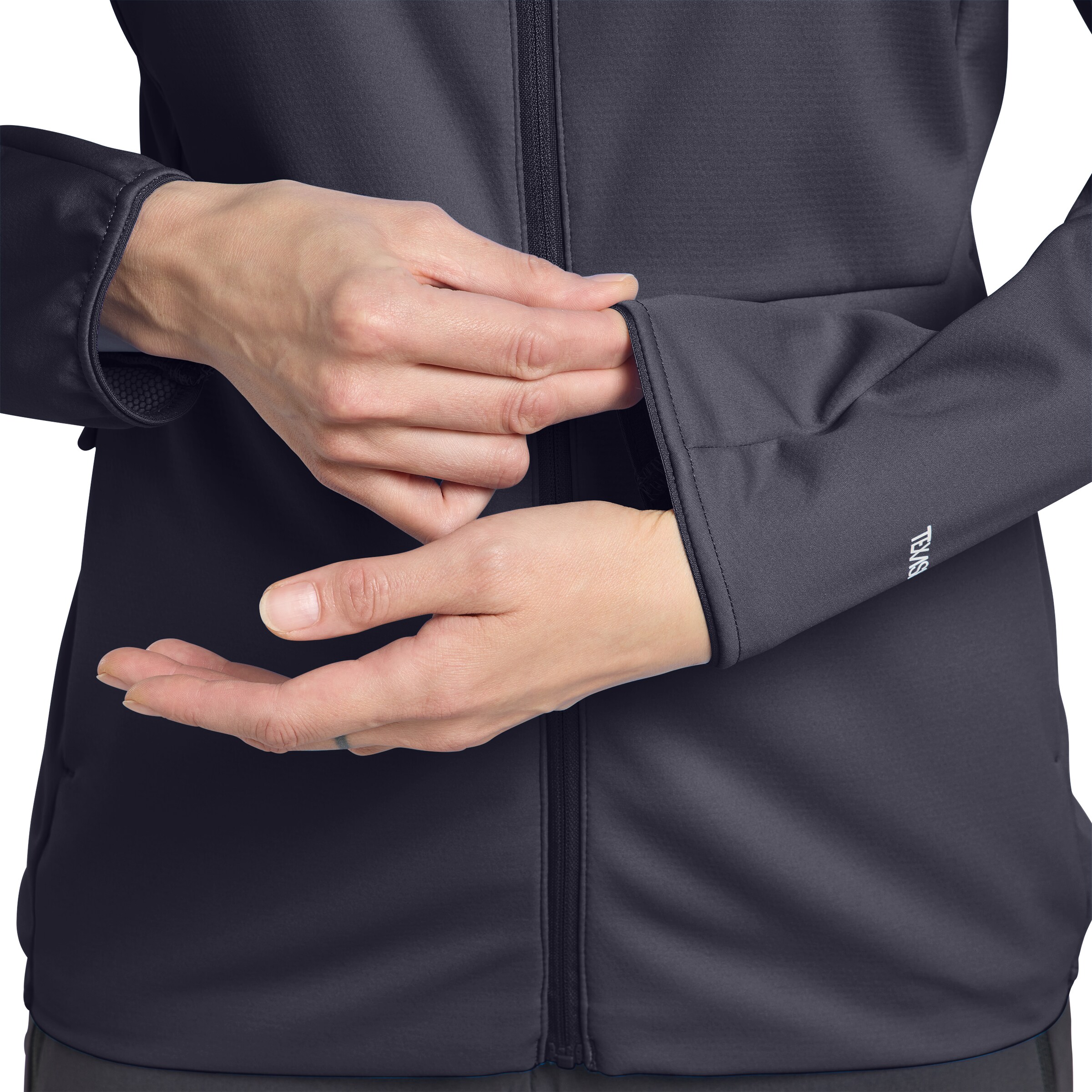 JACK WOLFSKIN Outdoorjacke in Grau