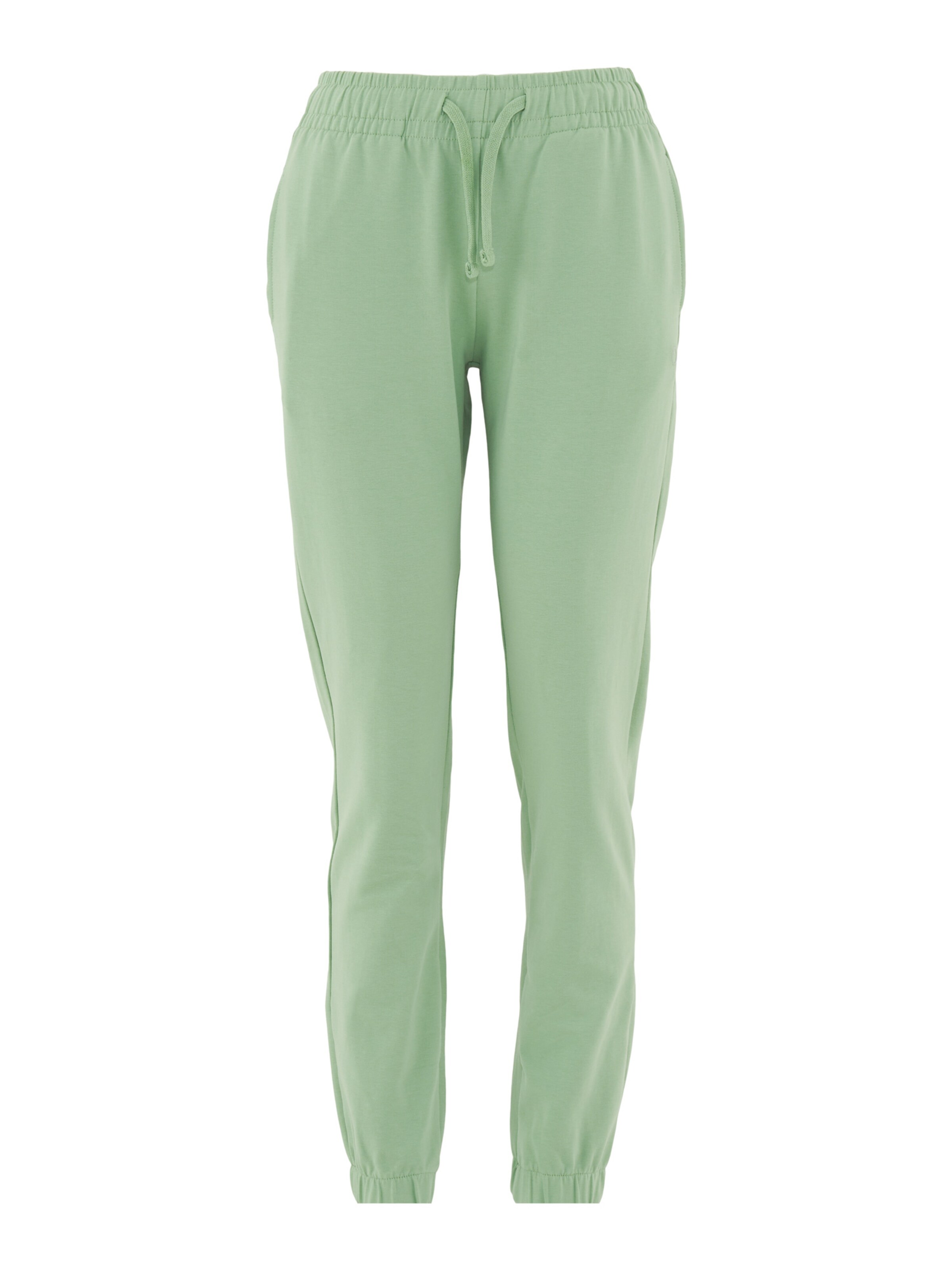 Organication Tapered Pants in Green: front