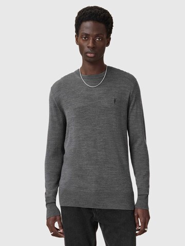AllSaints Πουλόβερ σε γκρι: μπροστά
