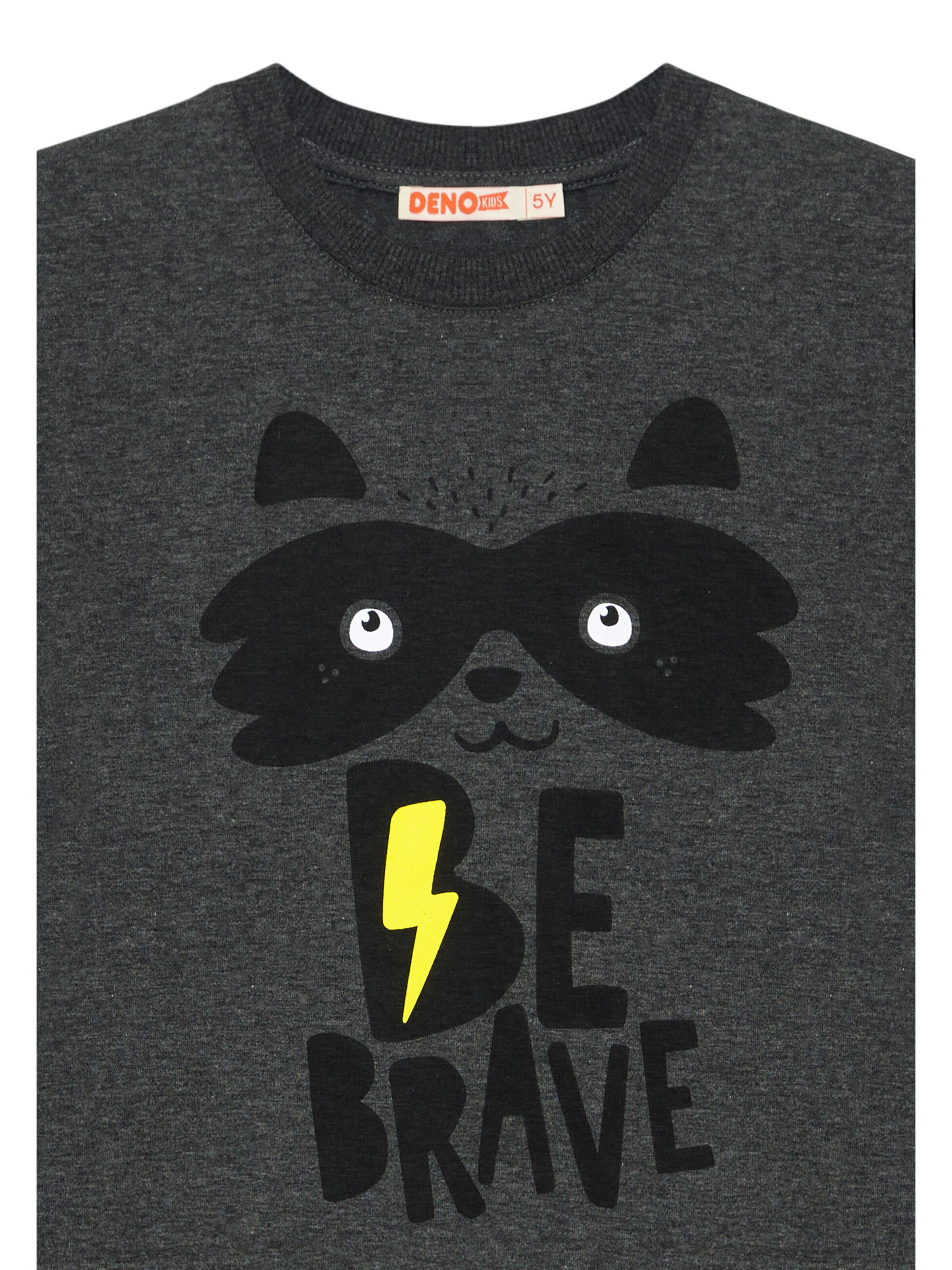 Denokids Set 'Be Brave' in Grau