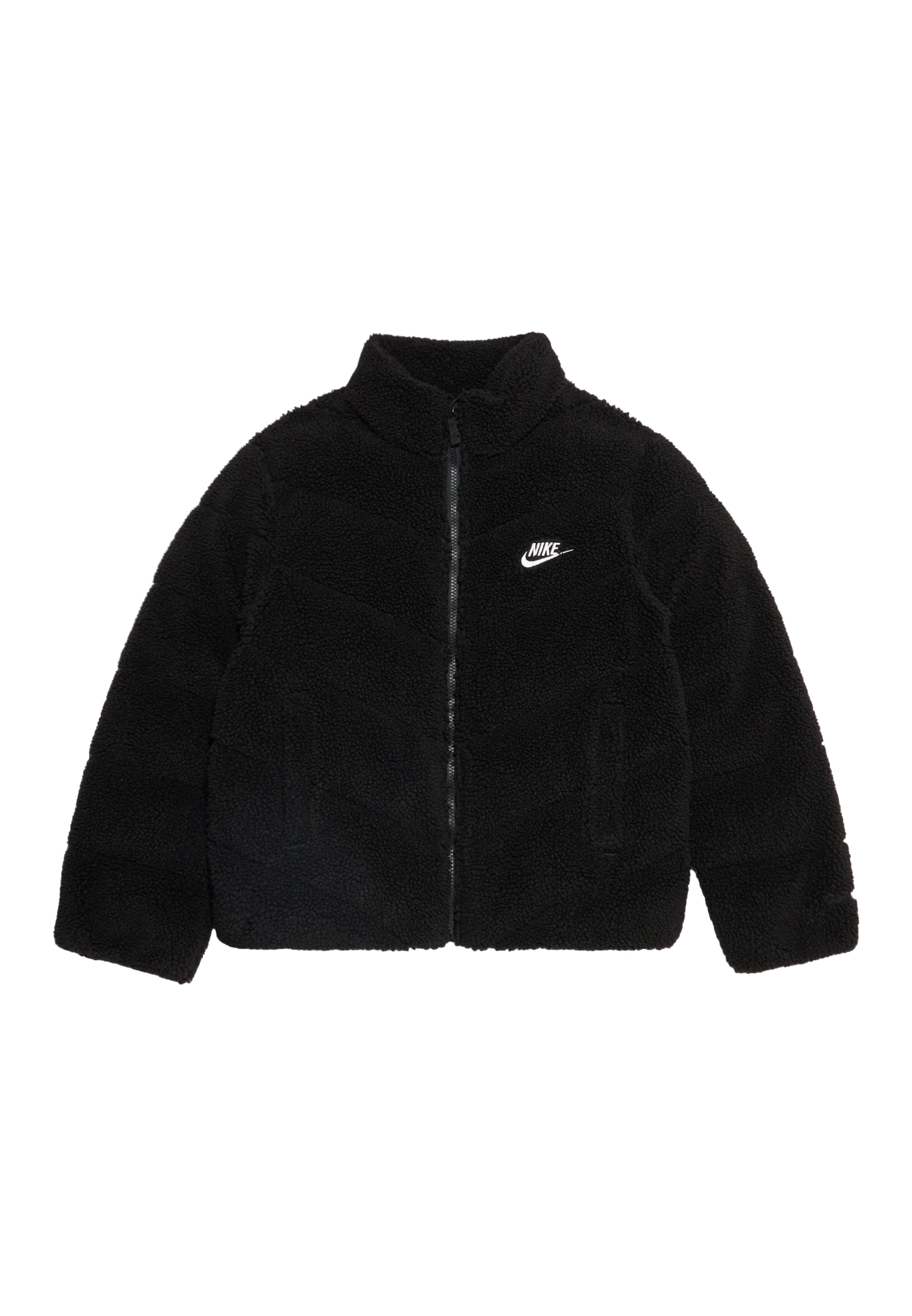 Nike Sportswear Fleecejacka i svart: framsida