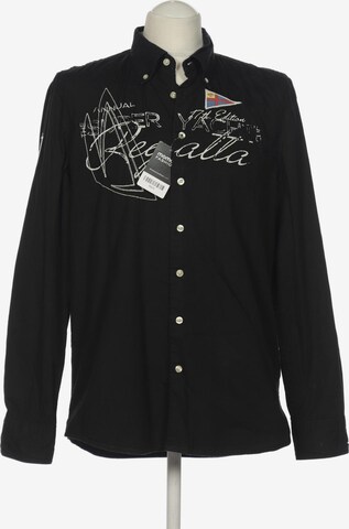 Gaastra Button Up Shirt in M in Black: front