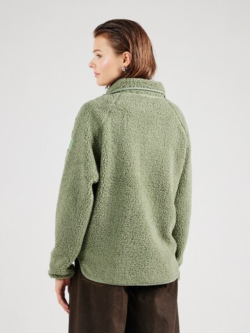 Derbe Fleece Jacket 'Kuschelby' in Green