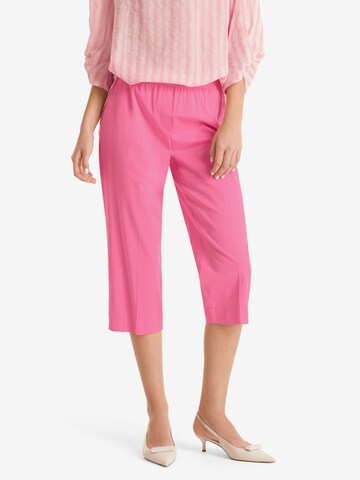 Marc Cain Regular Pleated Pants in Pink: front