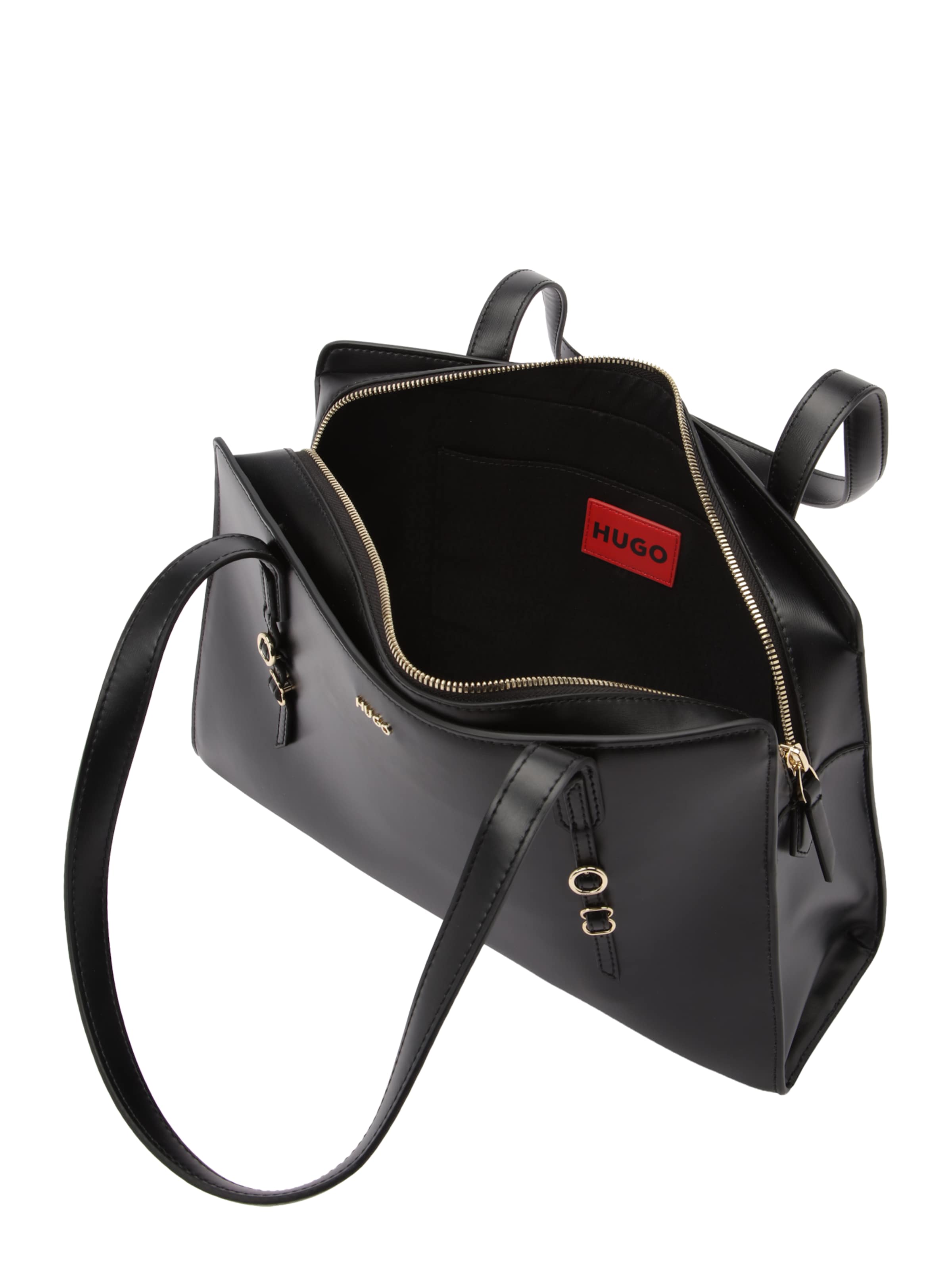 HUGO Torba za čez ramo 'Syndra' | črna barva