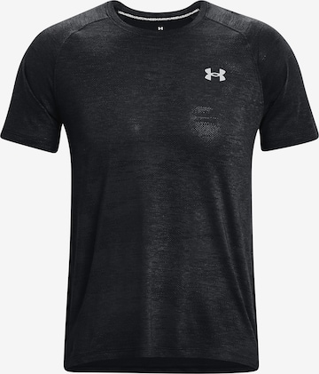 UNDER ARMOUR Performance Shirt 'Streakerspeed' in Black: front