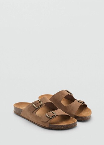 MANGO TEEN Mules 'Biob' in Brown