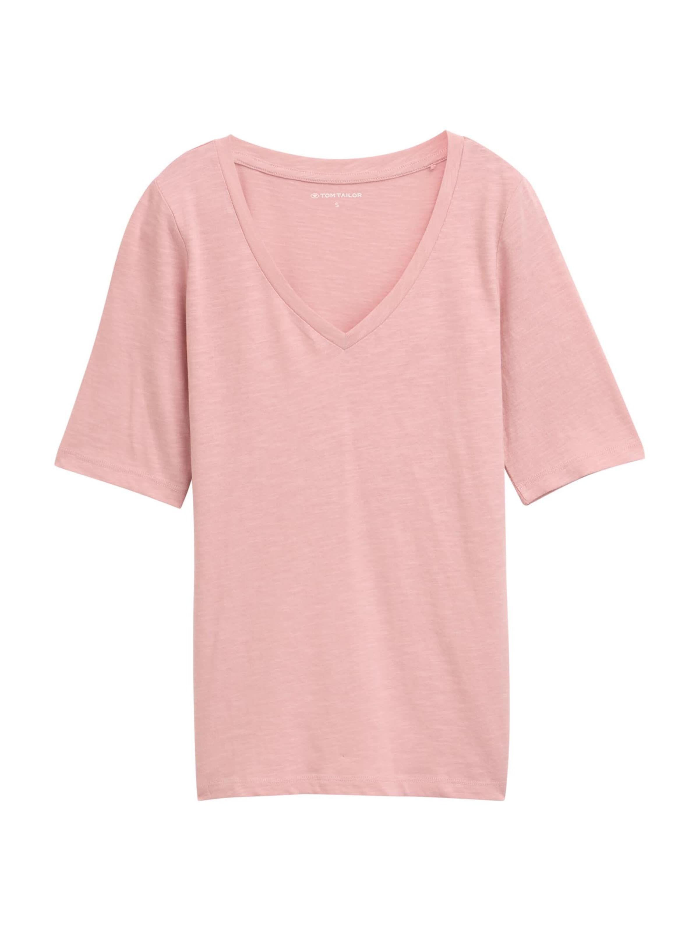 TOM TAILOR Shirt in Pink: front