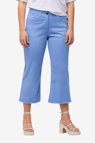 Wide Leg Jean Ulla Popken en bleu : devant