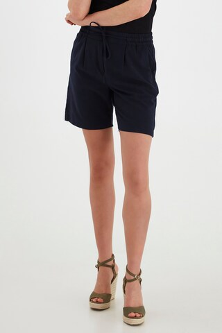 b.young Regular Trousers 'Danta' in Blue: front