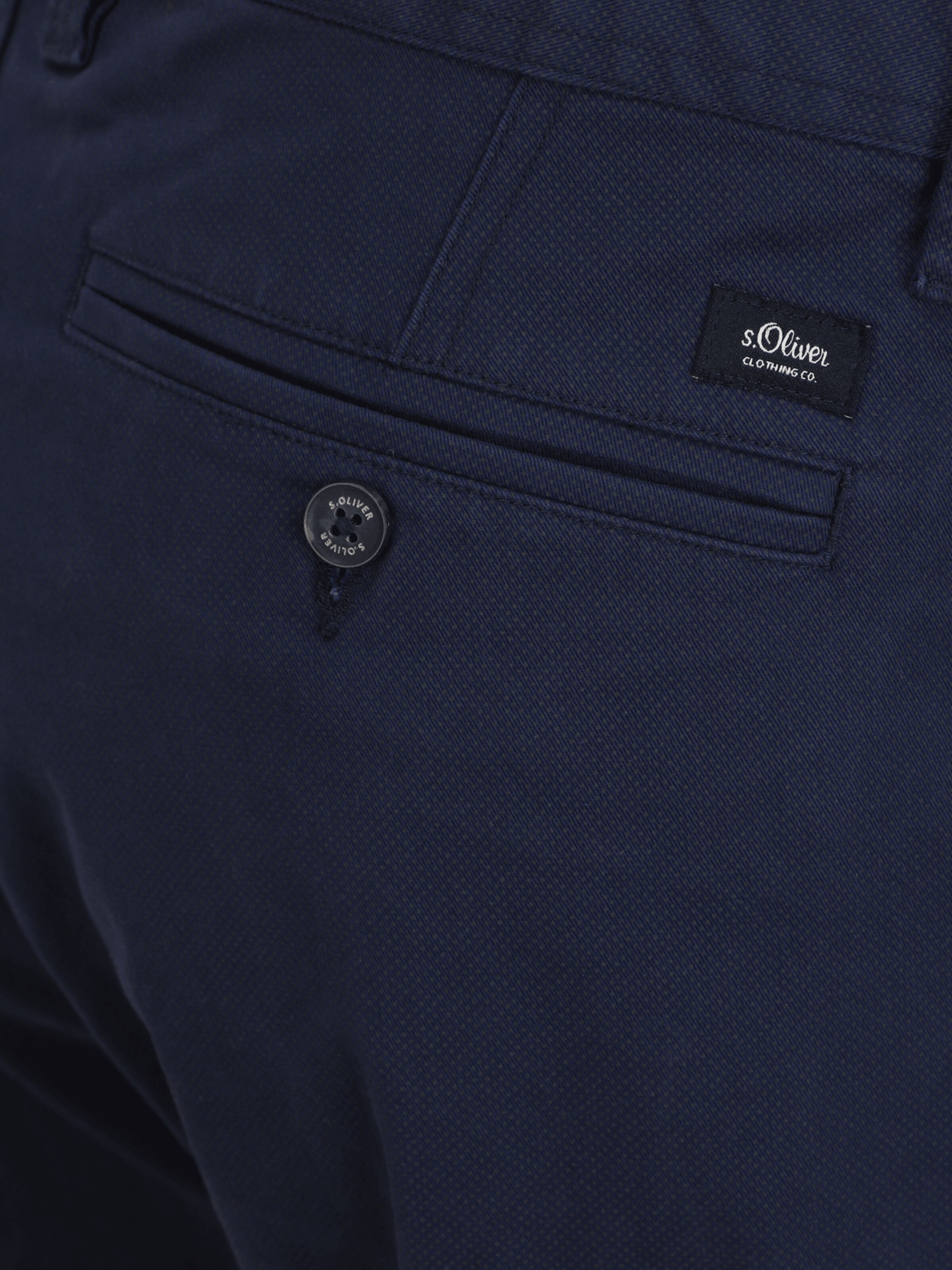 s.Oliver Обычный Брюки-чинос в Синий
