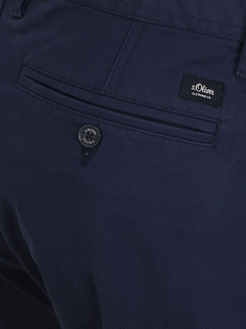 regular Pantaloni chino di s.Oliver in blu