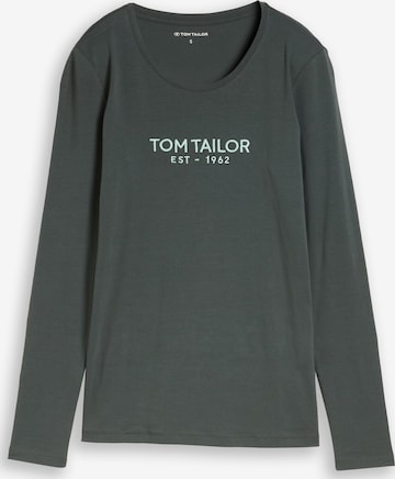 TOM TAILOR - Camiseta en verde: frente