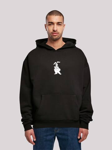 Sweat-shirt 'Alice im Wunderland Heroes of Childhood' F4NT4STIC en noir : devant