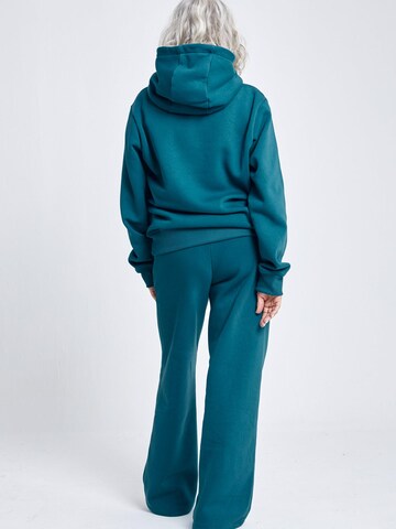 SPORTKIND Flared Sportbroek 'Cotton Sweatpants' in Groen
