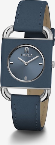 FURLA Analoog horloge 'Arco' in Blauw: voorkant