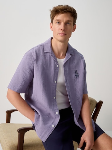 lillā Next Standarta piegriezums Krekls: no priekšpuses