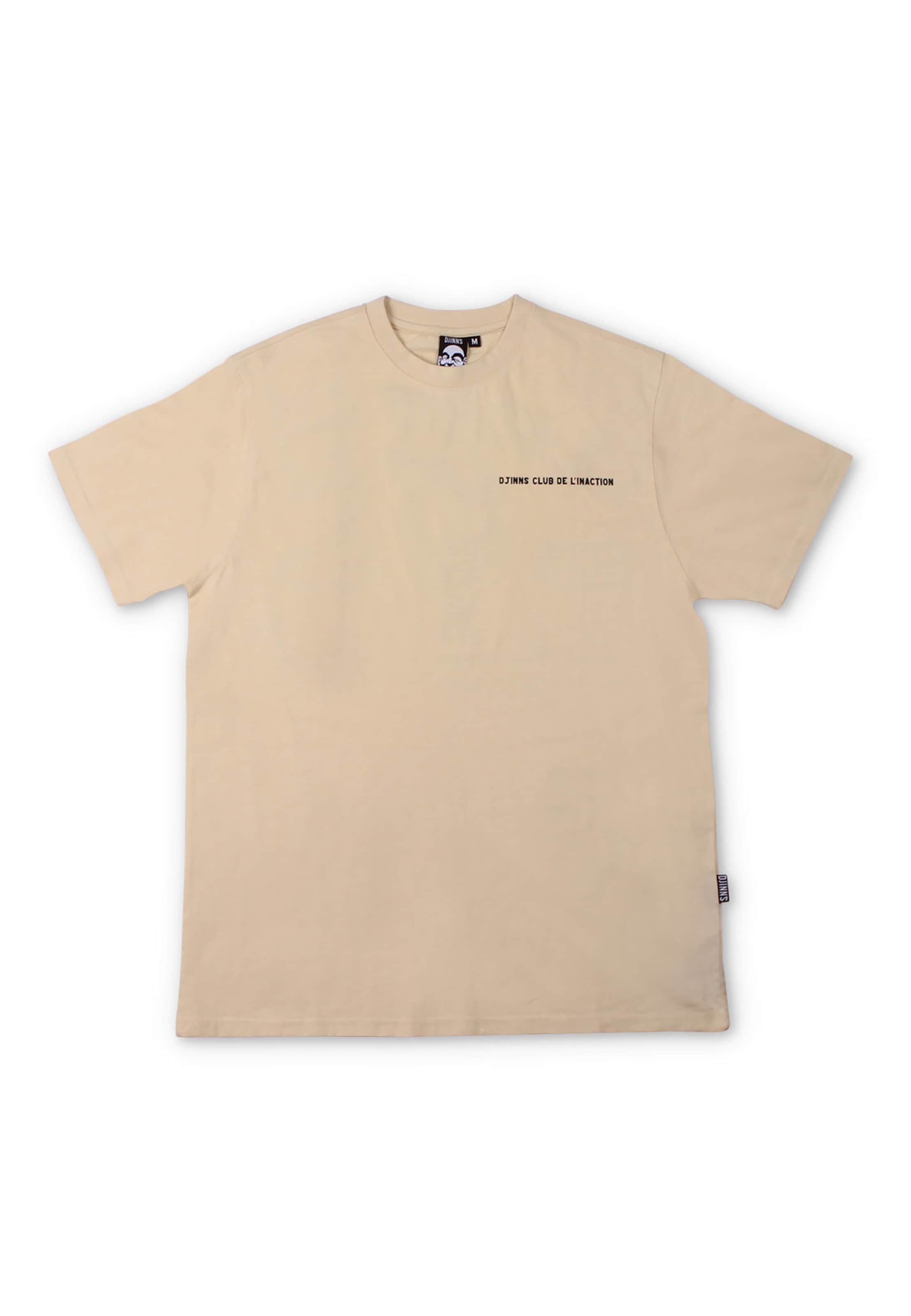 DJINNS Shirt 'La Bonne Vie' in Beige: front