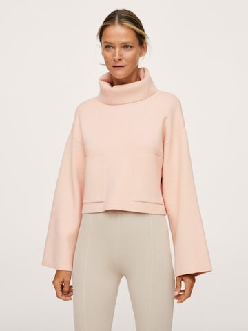 MANGO Pullover in Pink: predná strana