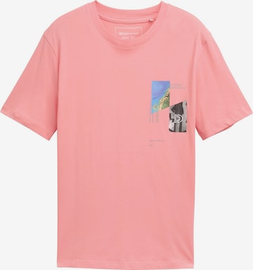 TOM TAILOR DENIM Shirt in Pink: front