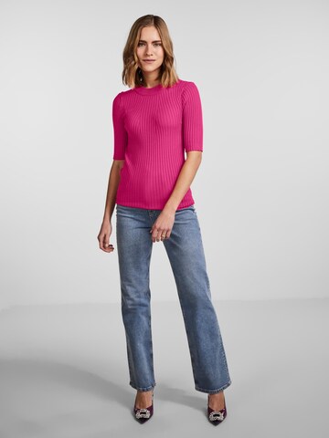 PIECES - Pullover 'Crista' em rosa