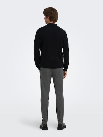 Only & Sons Slim fit Chino trousers 'ONSMark' in Grey