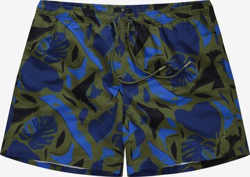 Shorts de bain JAY-PI en bleu : devant