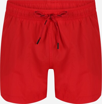 HUGO Kratke kopalne hlače 'DOMINICA' | rdeča / črna barva, Prikaz izdelka