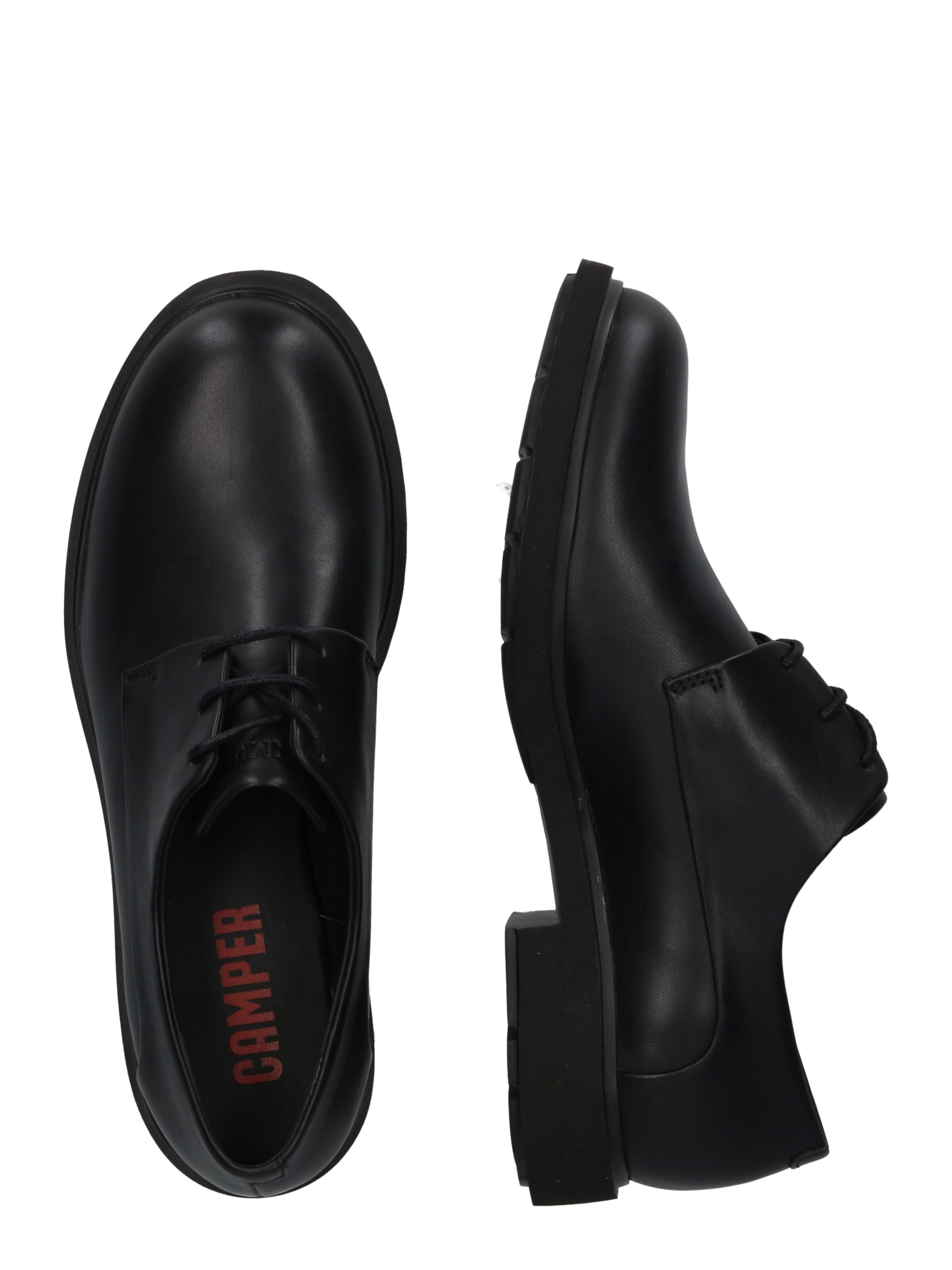 Chaussure à lacets 'Neuman' CAMPER en noir