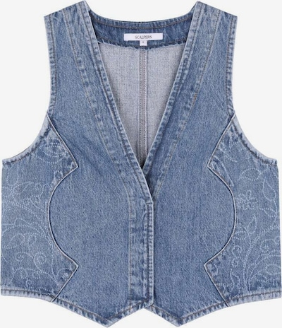 Scalpers Vest i indigo, Produktvisning