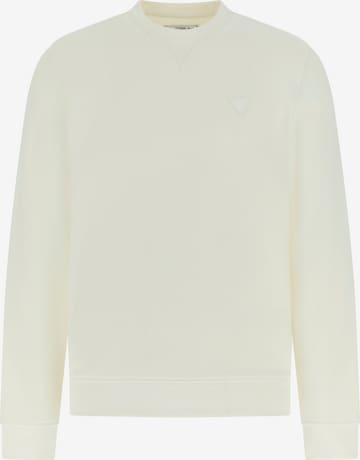 GUESS Sweatshirt in White: front
