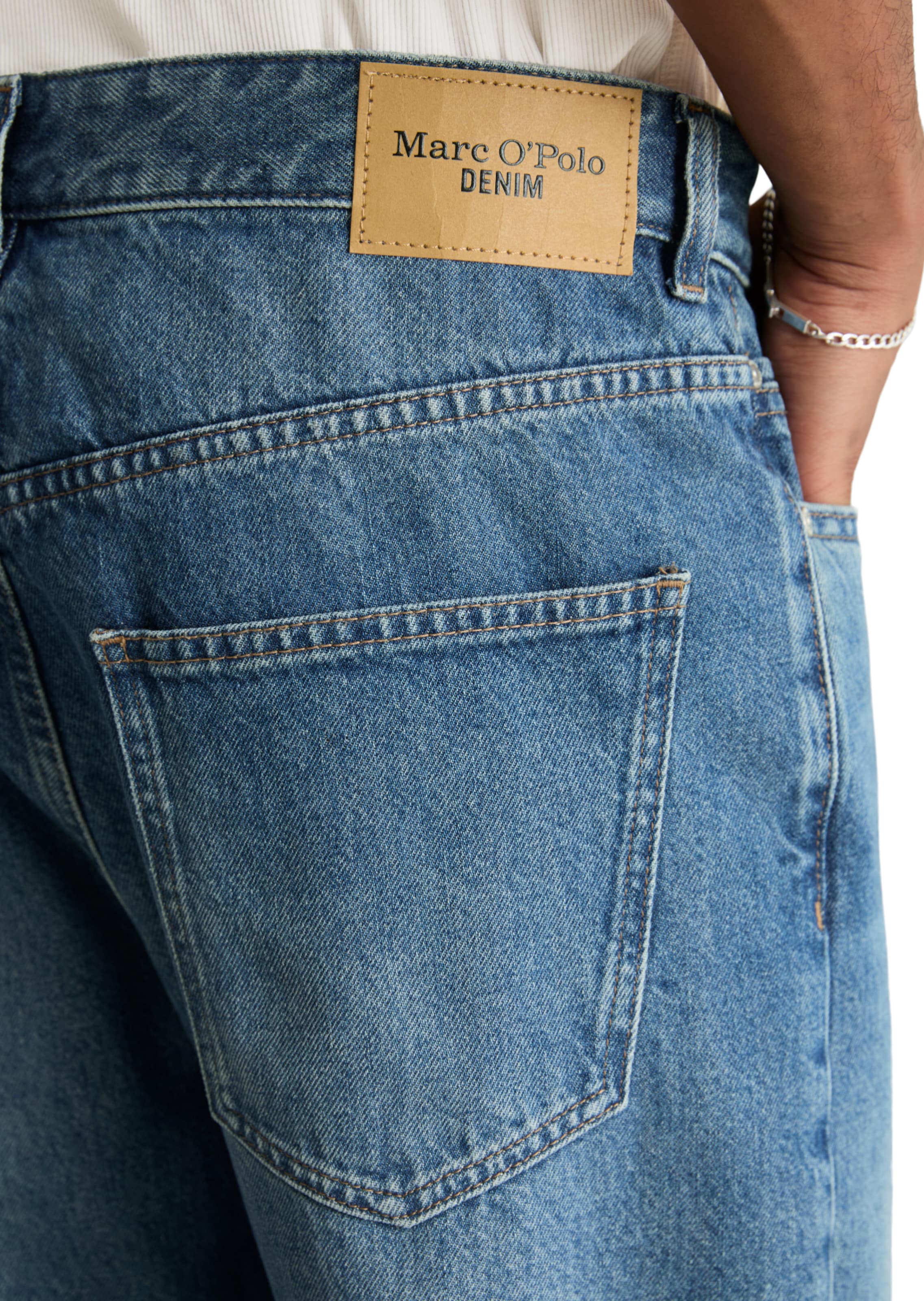 Effilé Jean Marc O'Polo DENIM en bleu