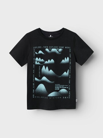 NAME IT T-Shirt 'Nedalle' in Schwarz