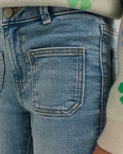 Jeans WE Fashion di colore blu / marrone, Visualizzazione prodotti