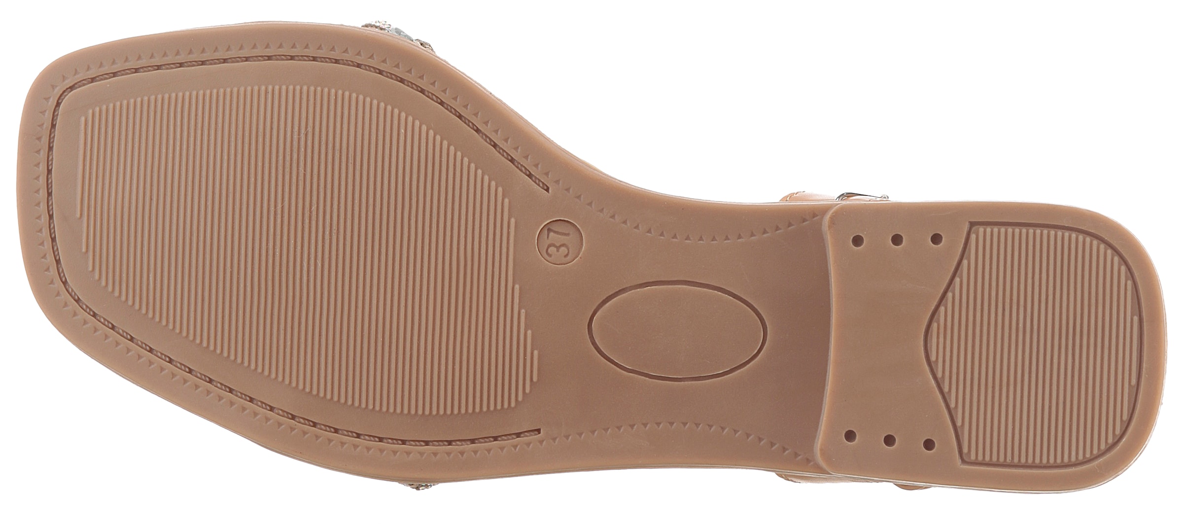 Aniston Strap Sandals in Beige