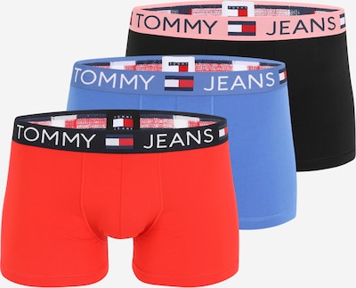 Tommy Jeans Boxershorts in blau / rot / schwarz / weiß, Produktansicht