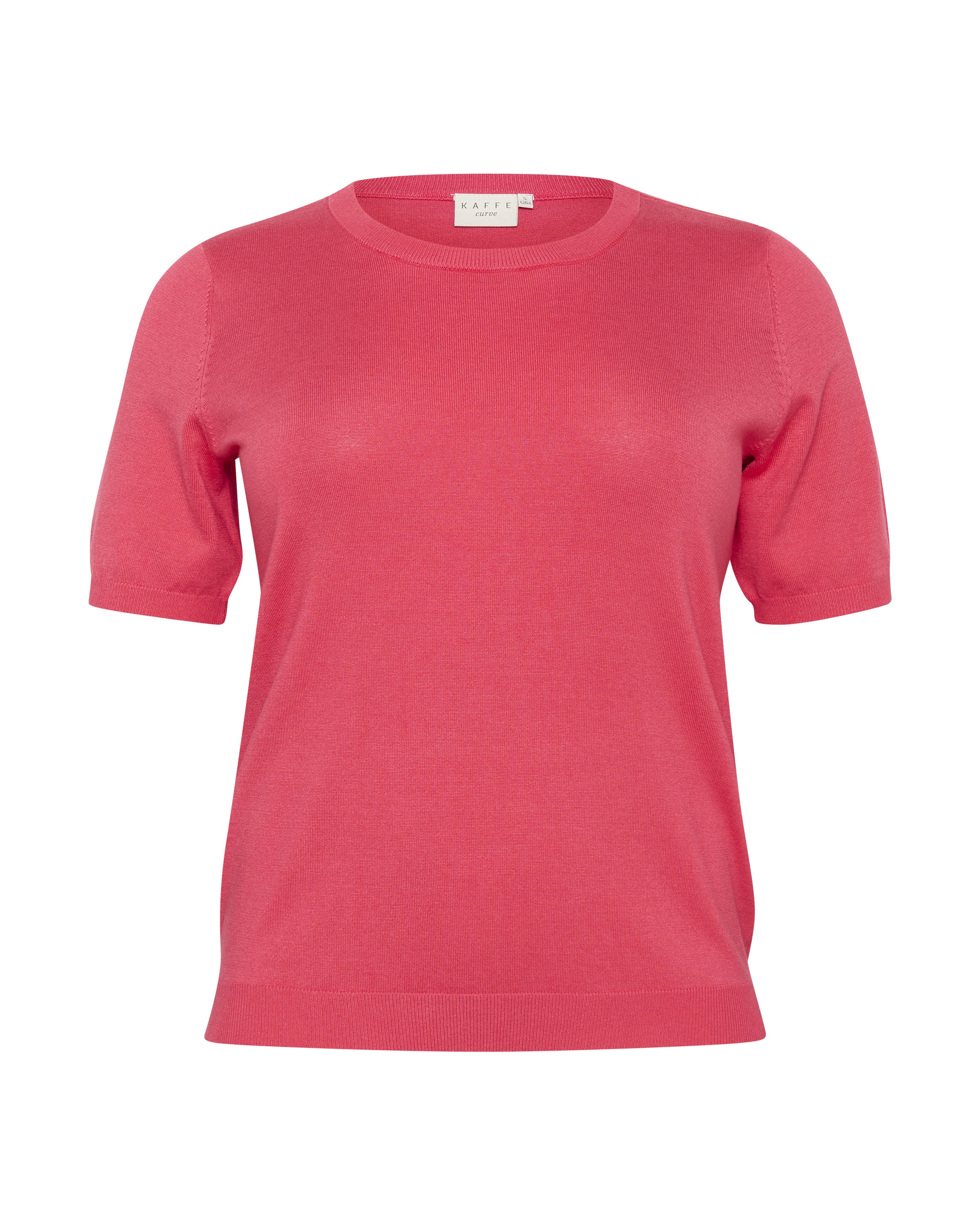 KAFFE CURVE Sweater 'Lizzy' in Pink: front