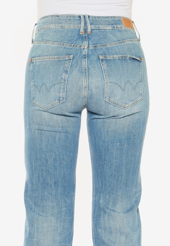 Le Temps Des Cerises Regular Jeans '400/18' in Blauw