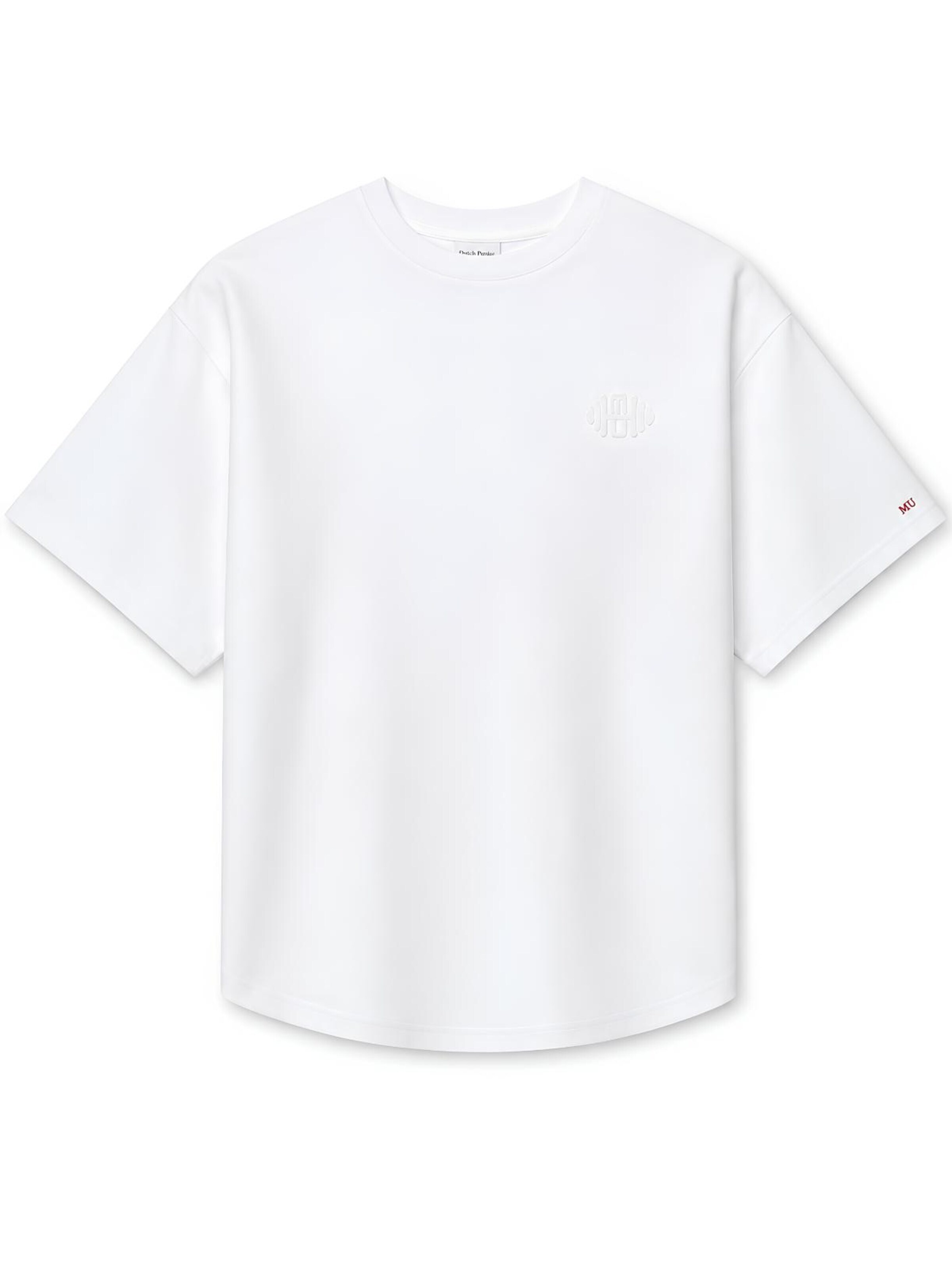 Muscle Up - Camiseta funcional 'Form Tee' en blanco: frente