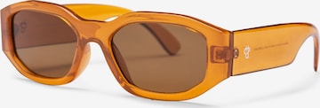 CHPO - Óculos de sol 'BROOKLYN' em castanho: frente