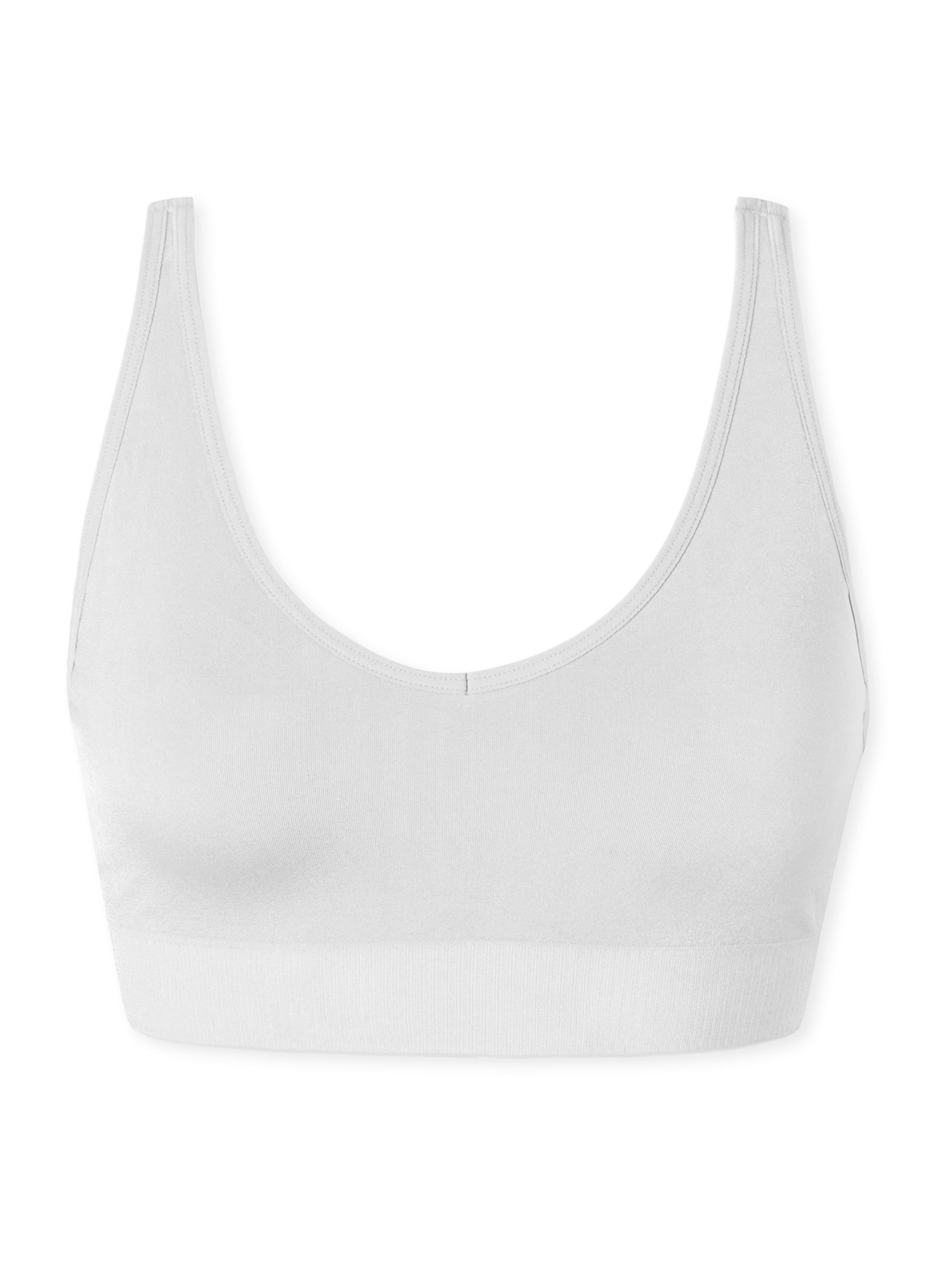 Bustier Soutien-gorge 'Classic Seamless' SCHIESSER en blanc : devant
