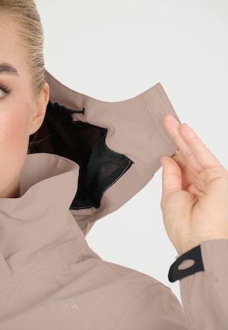 Weather Report Funktionsjacke 'CAMELIA' in Braun