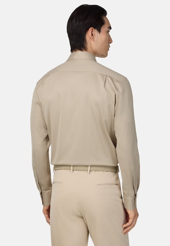 Boggi Milano Regular fit Overhemd in Beige